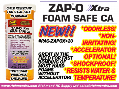 ZAP-O XTRA CA+, ODORLESS NONIRRITATING 20ml (.7oz) {pac-prices}